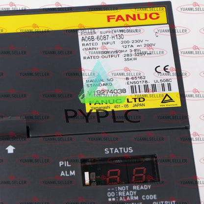 1PCS FANUC SERVO DRIVE A06B-6087-H130