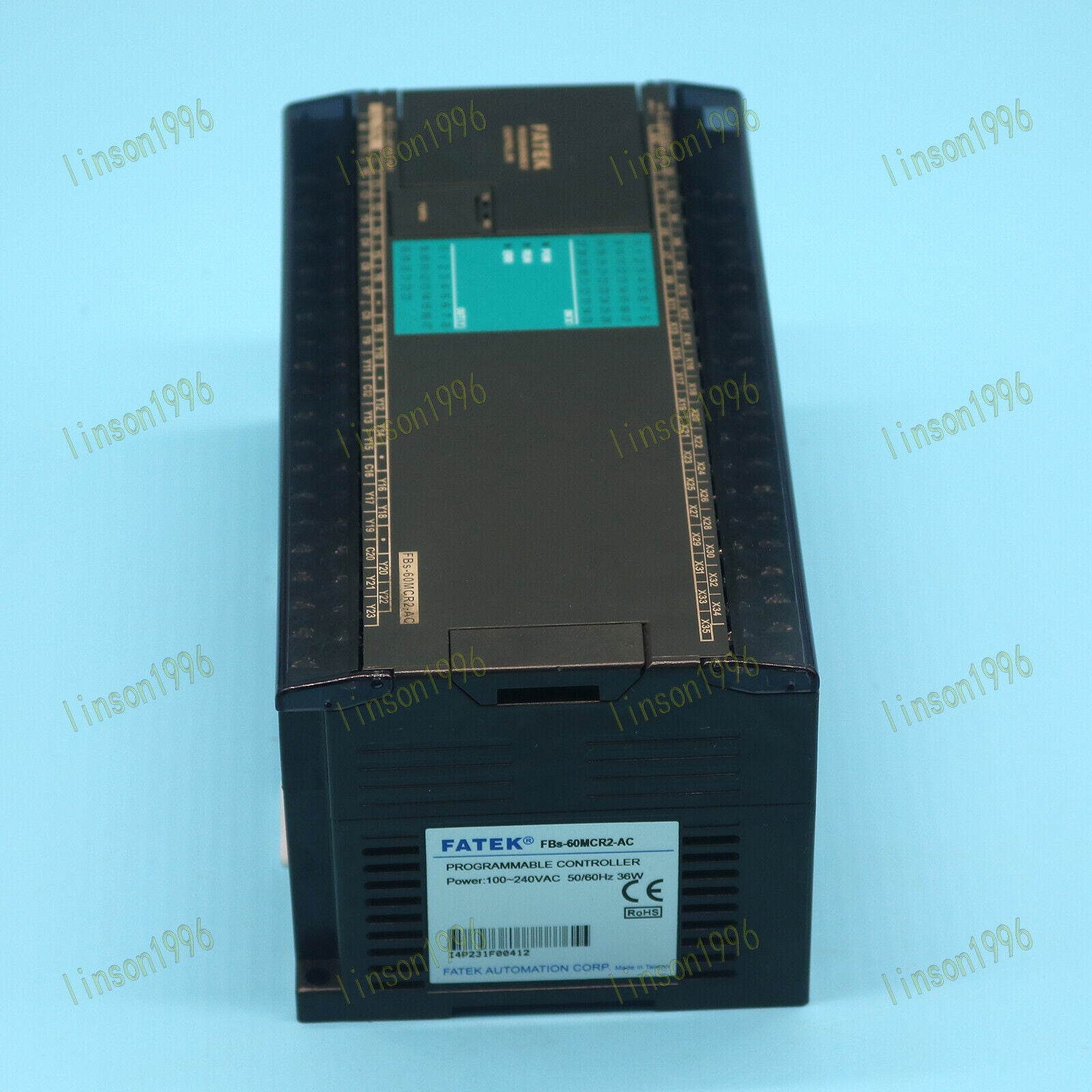 used 1PC  FATEK FBS-60MCR2-AC PLC Controller Tested It In OK