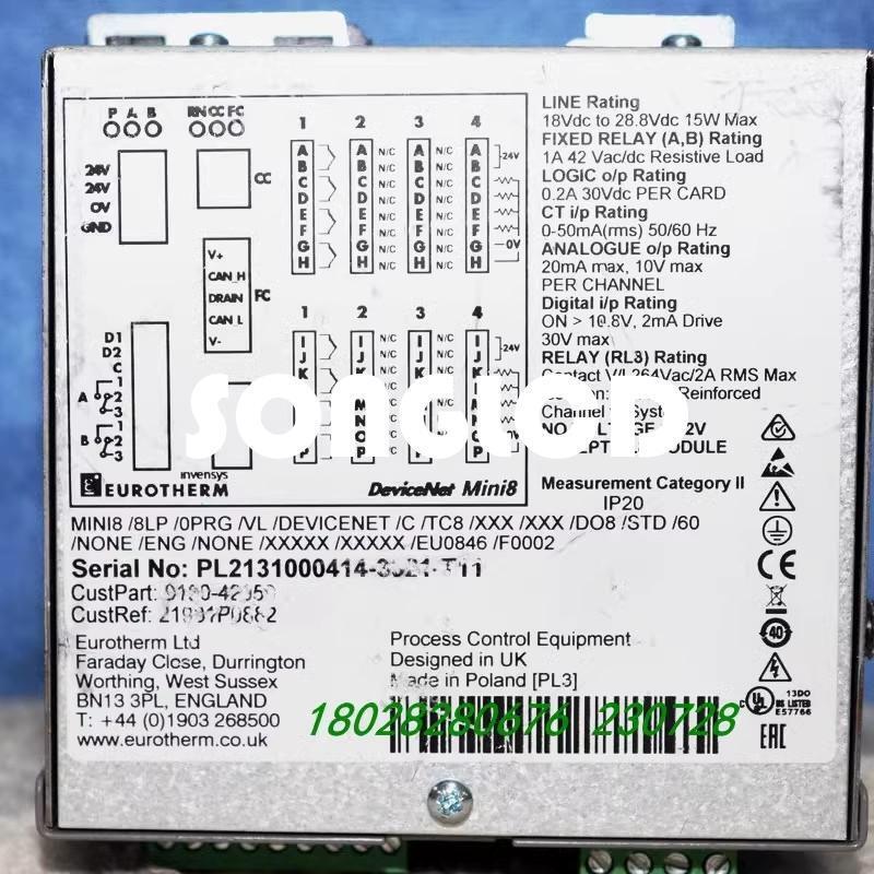 1PCS MINI8 Temperature Controller with DeviceNet - MINI8