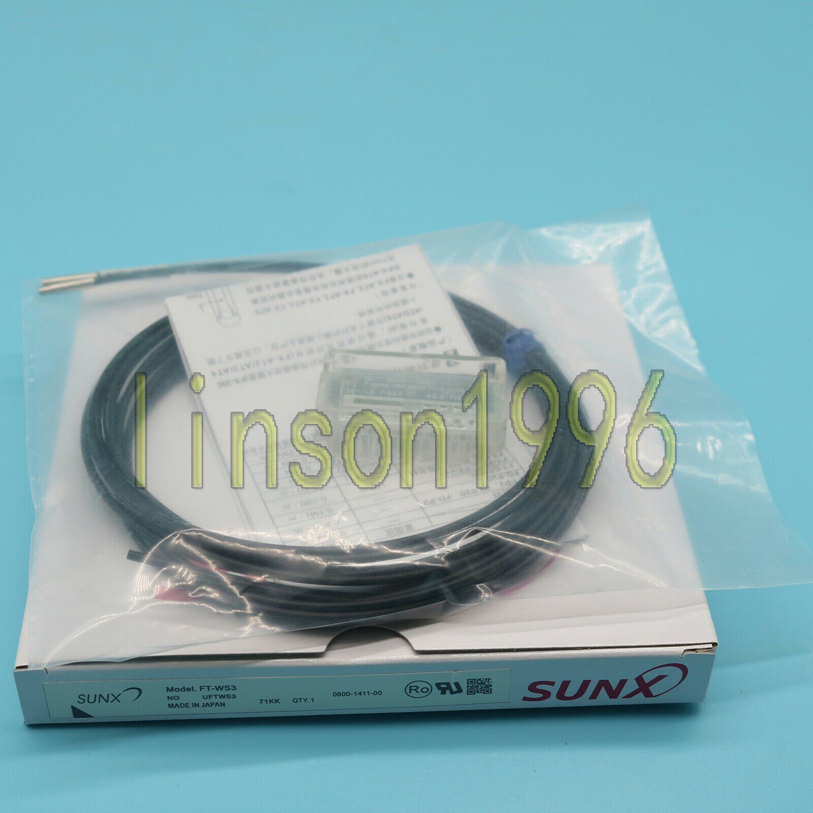 Panasonic SUNX FT-WS3 Fibre Optical Sensor - 1 Piece - PANASONIC