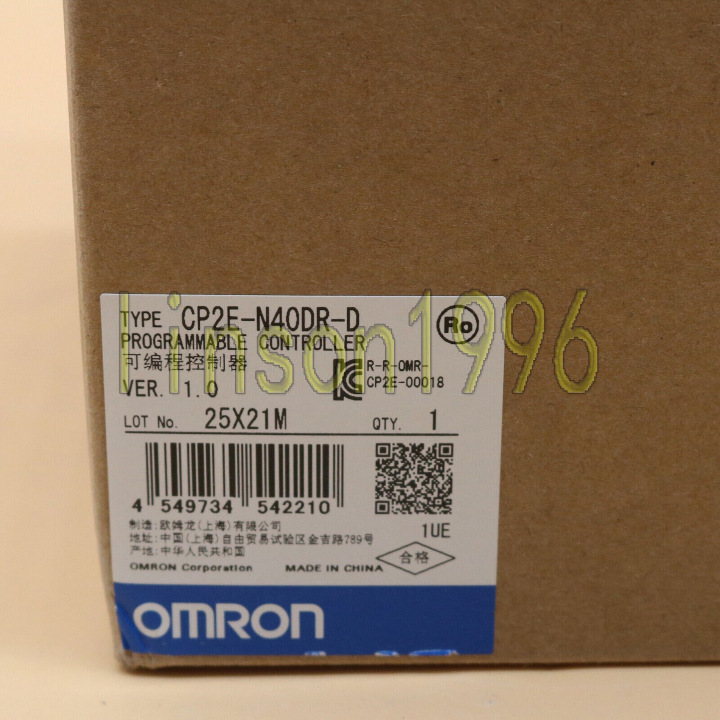 Omron CP2E-N40DRD programmable controller fast ship - OMRON