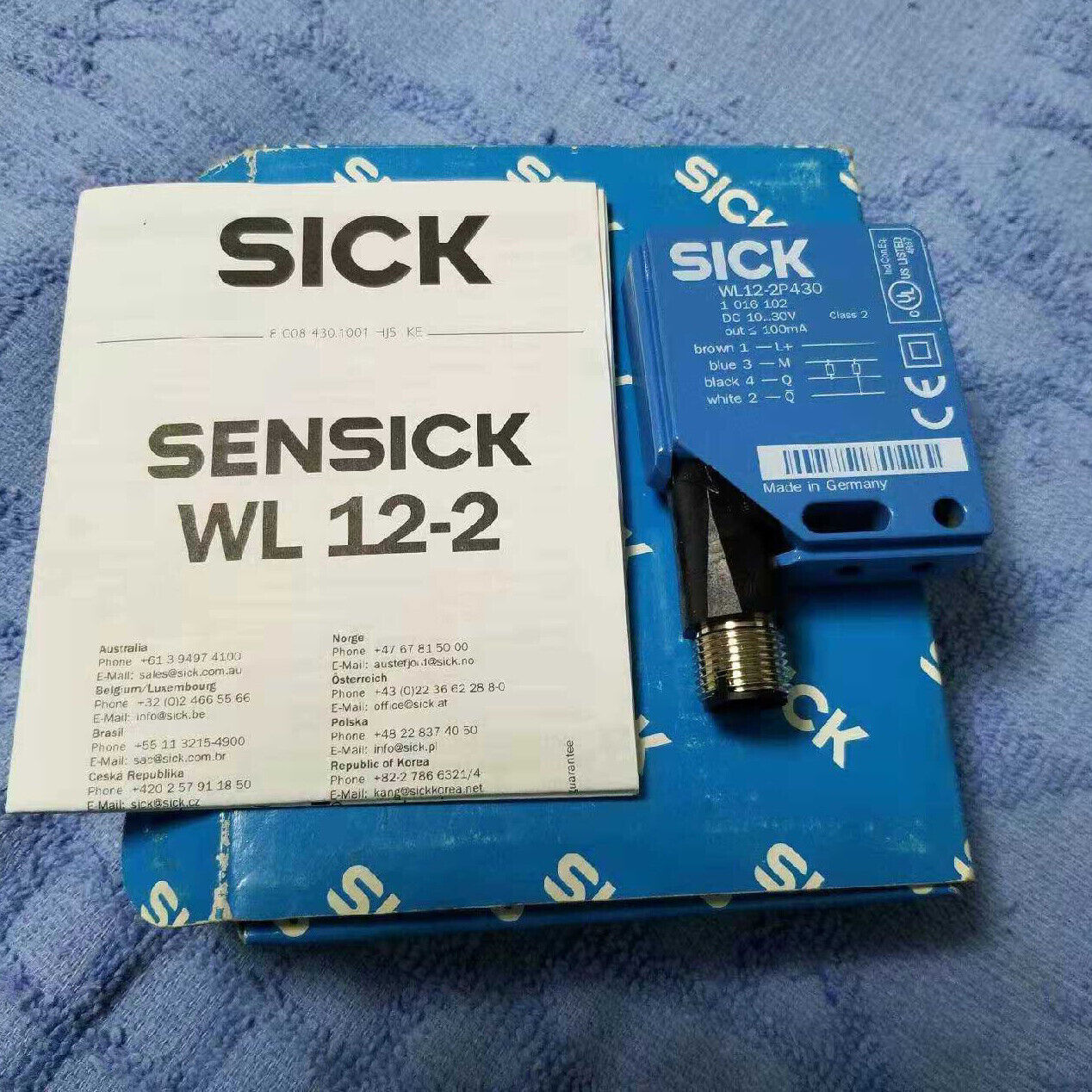 new 1PC  for SICK WL12-2P430 Photoelectric Switch