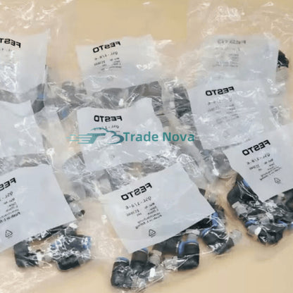 10PCS  FESTO QSL-G1/4-12 186351 Push in fitting QS Fast delivery