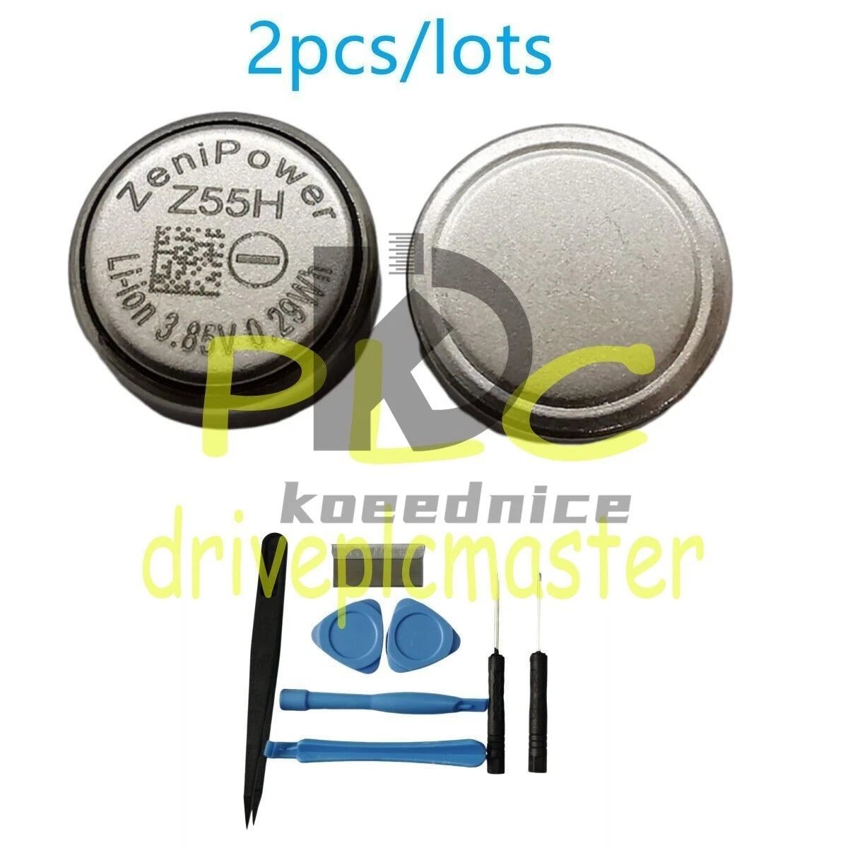 2pcs ZeniPower Z55H 3.85V Battery & tools for Sony WF-1000XM4 Bluetooth Headset