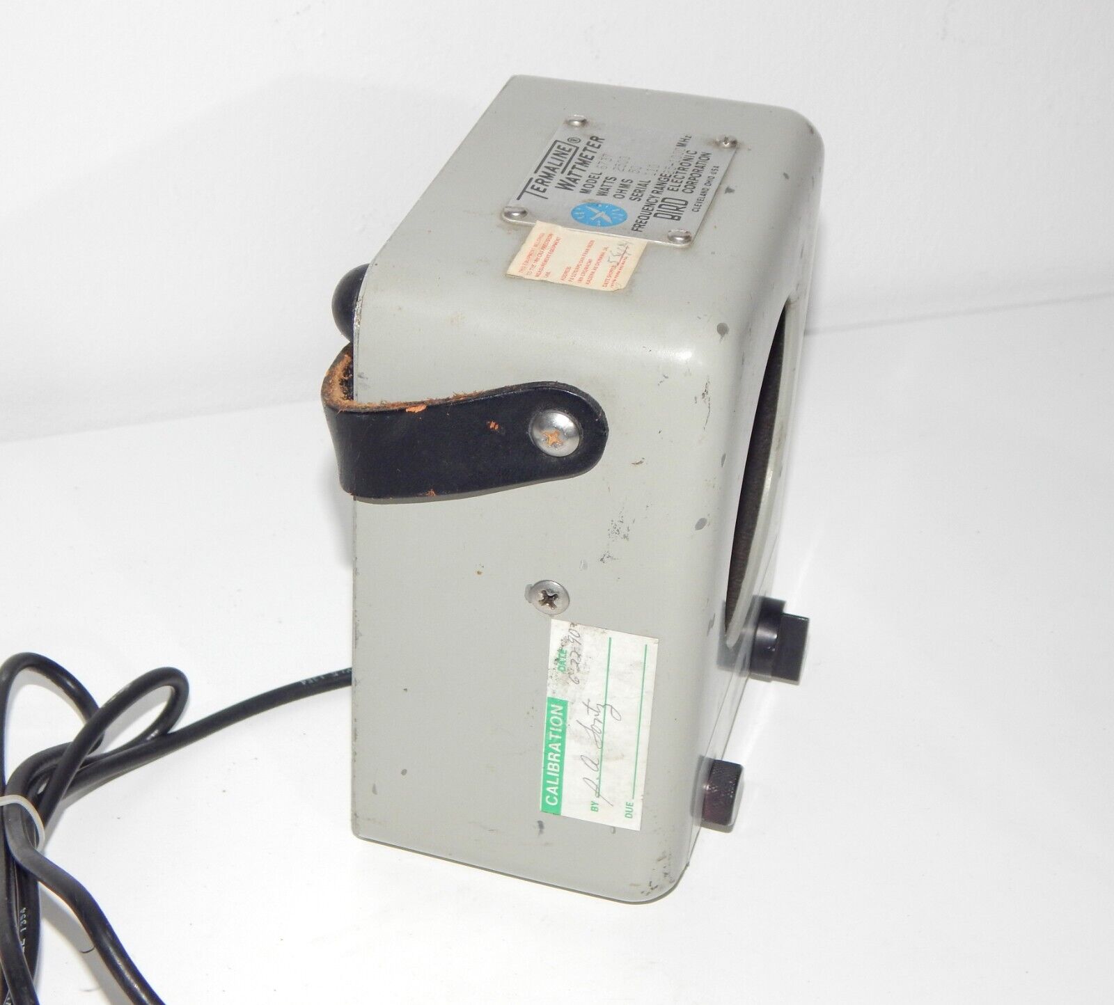 BIRD 6737 + 6737-030 Wattmeter 2500W 25-1000 MHz 1.5-35 MHz - TERMALINE