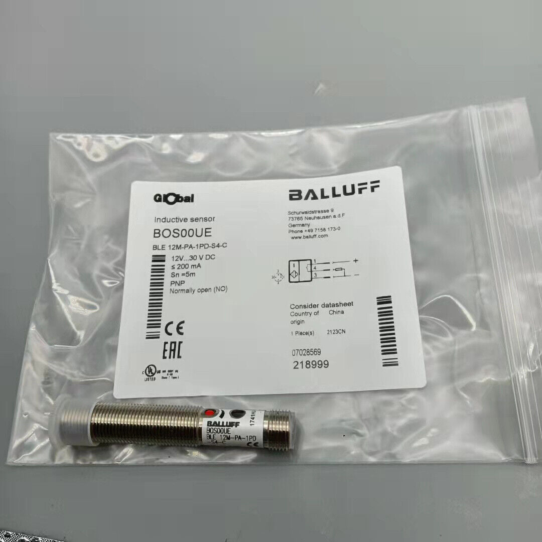 new one  Balluff photoelectric switch sensor BLE 12M-PA-1PD-S4-C Fast Ship