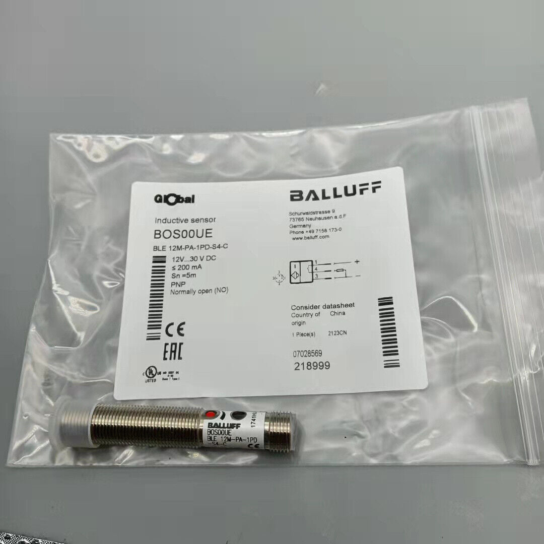 Balluff Photoelectric Switch Sensor BLE 12M-PA-1PD-S4-C Fast Ship - BALLUFF