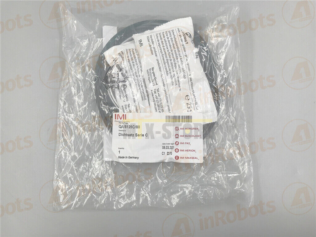 NORGREN Used 1PC Cylinder Service Kit QA-8125C-00 - NORGREN