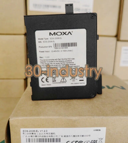 EDS-2008-EL Ethernet Unmanaged 8-Port Industrial Switch - New - KOEED