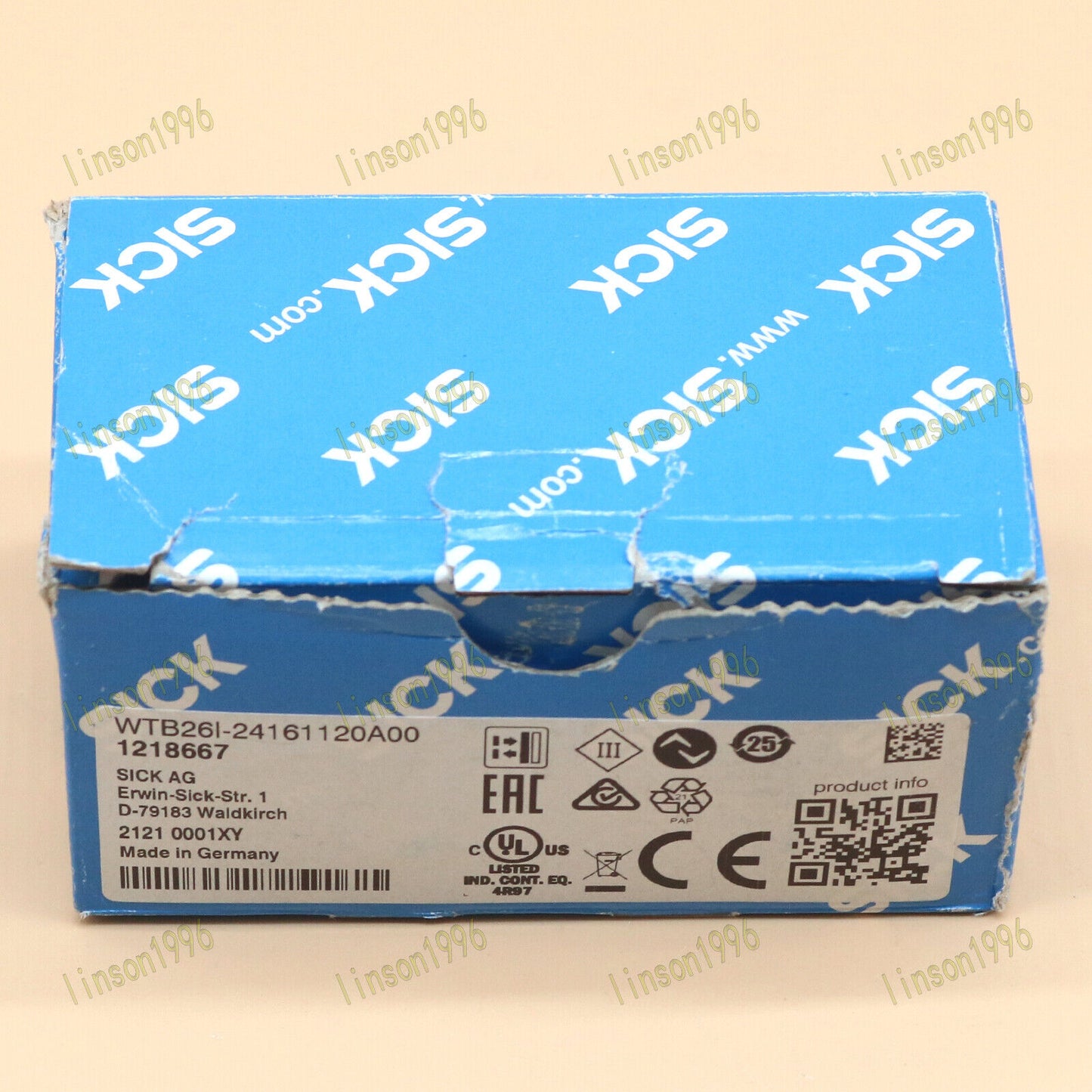 new WTB26I-24161120A00 SICK Photoelectric Switch 1218667 One year - SICK