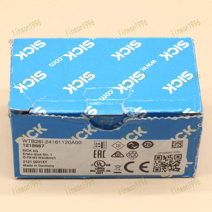 new WTB26I-24161120A00 SICK Photoelectric Switch 1218667 One year - SICK