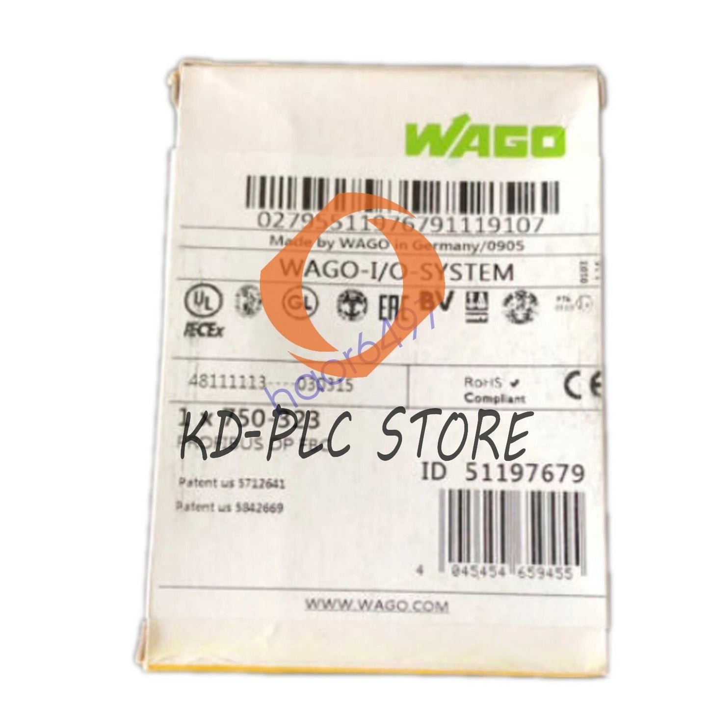1PC WAGO 750-323 Profibus DP module 750-323