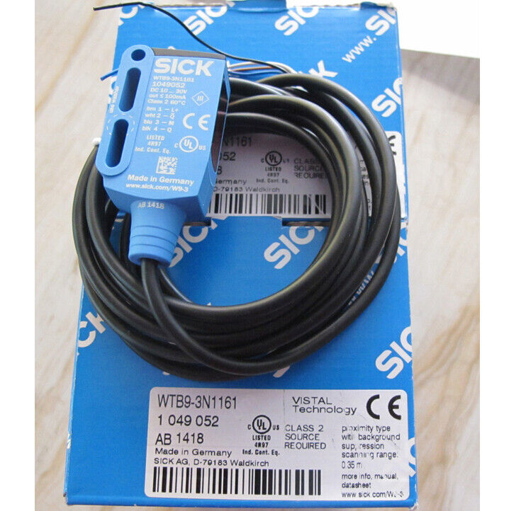 ONE SICK Photoelectric Sensors WTB9-3N1161 New ONE Year - SICK