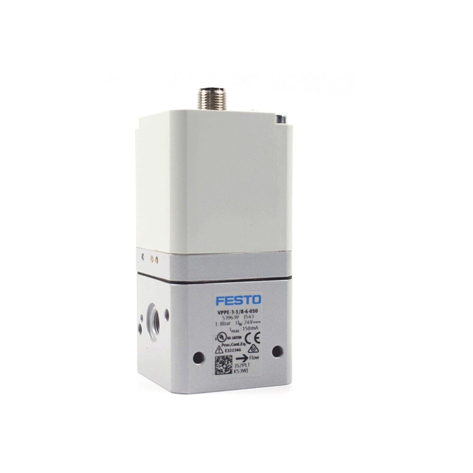 FESTO VPPE-3 1/8-6-010 539639 Pressure Regulating Valve - FESTO