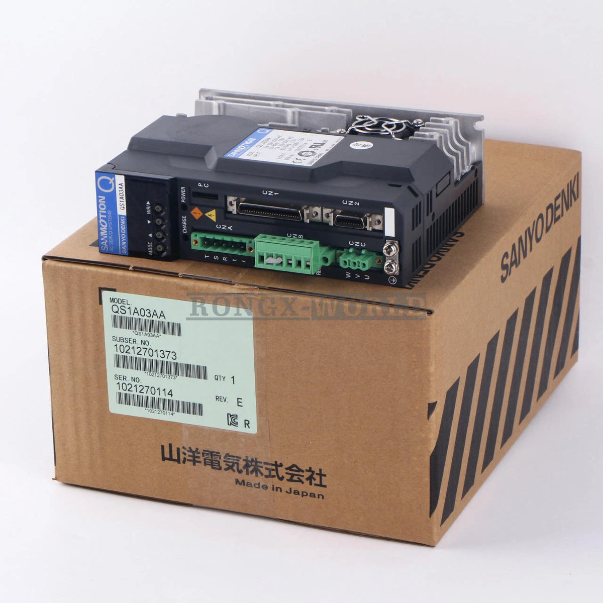 ONE SANYO DENKI QS1A03AA Servo Drive