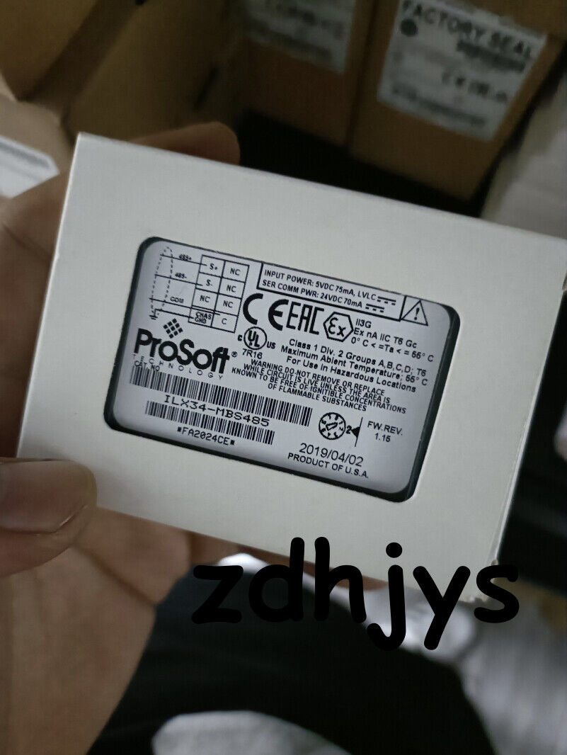 Prosoft ILX34-MBS485 Modbus Serial Module CompactLogix Point IO - PROSOFT