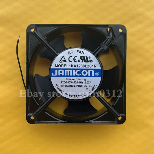 1pcs  JAMICON KA1238L2S1N 220-240V 0.07A 12CM 12038 2-wire AC fan