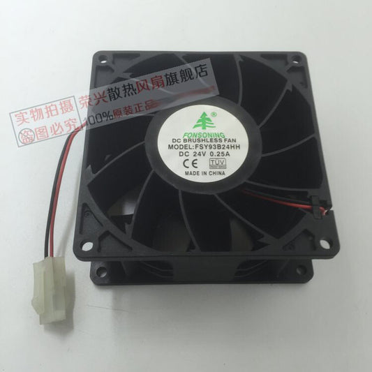 FONSONING FSY93B24HH 9CM 9038 24V 0.25A 2-wire inverter cooling fan
