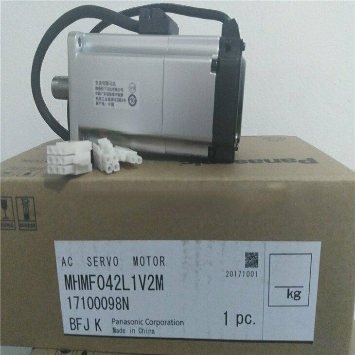 new 1PCS In Box For Panasonic AC Servo Motor MHMF042L1V2M One year - PANASONIC