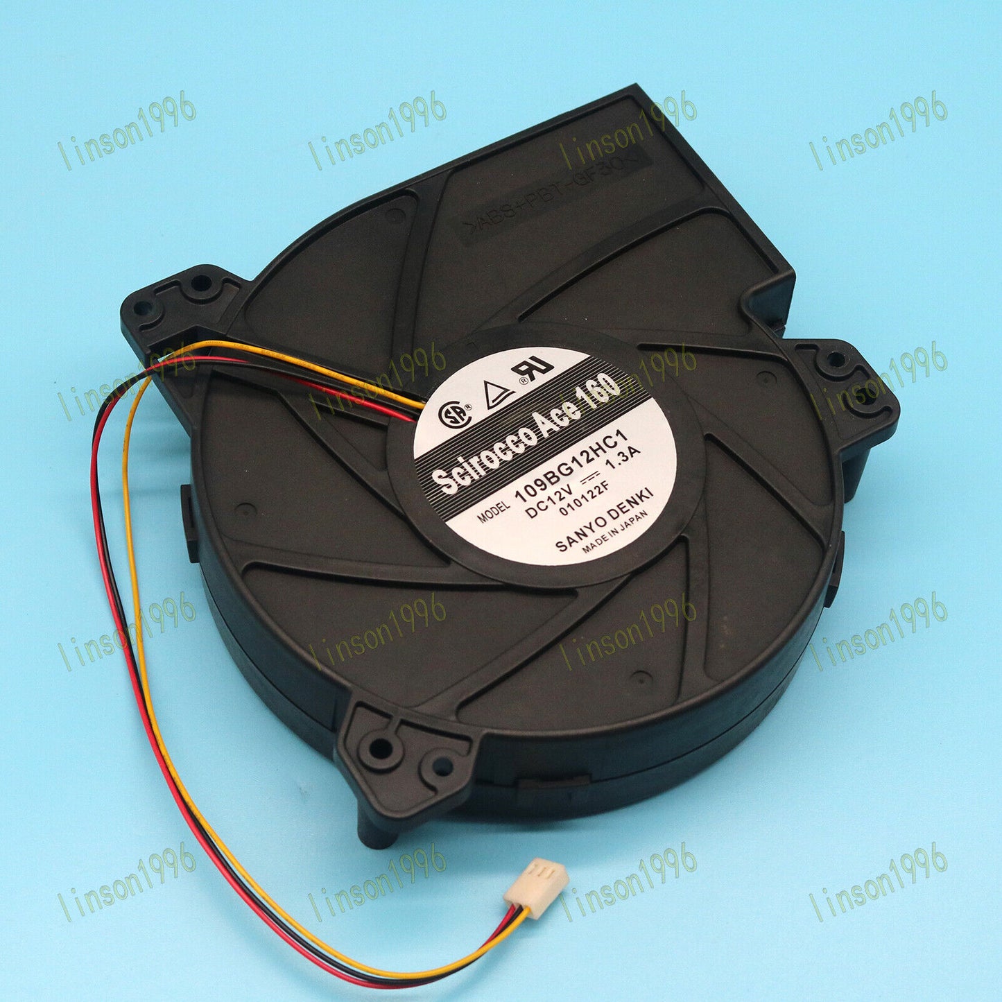 1PC Sanyo Fan 109BG12HC1 DC12V 1.3A - SANYO