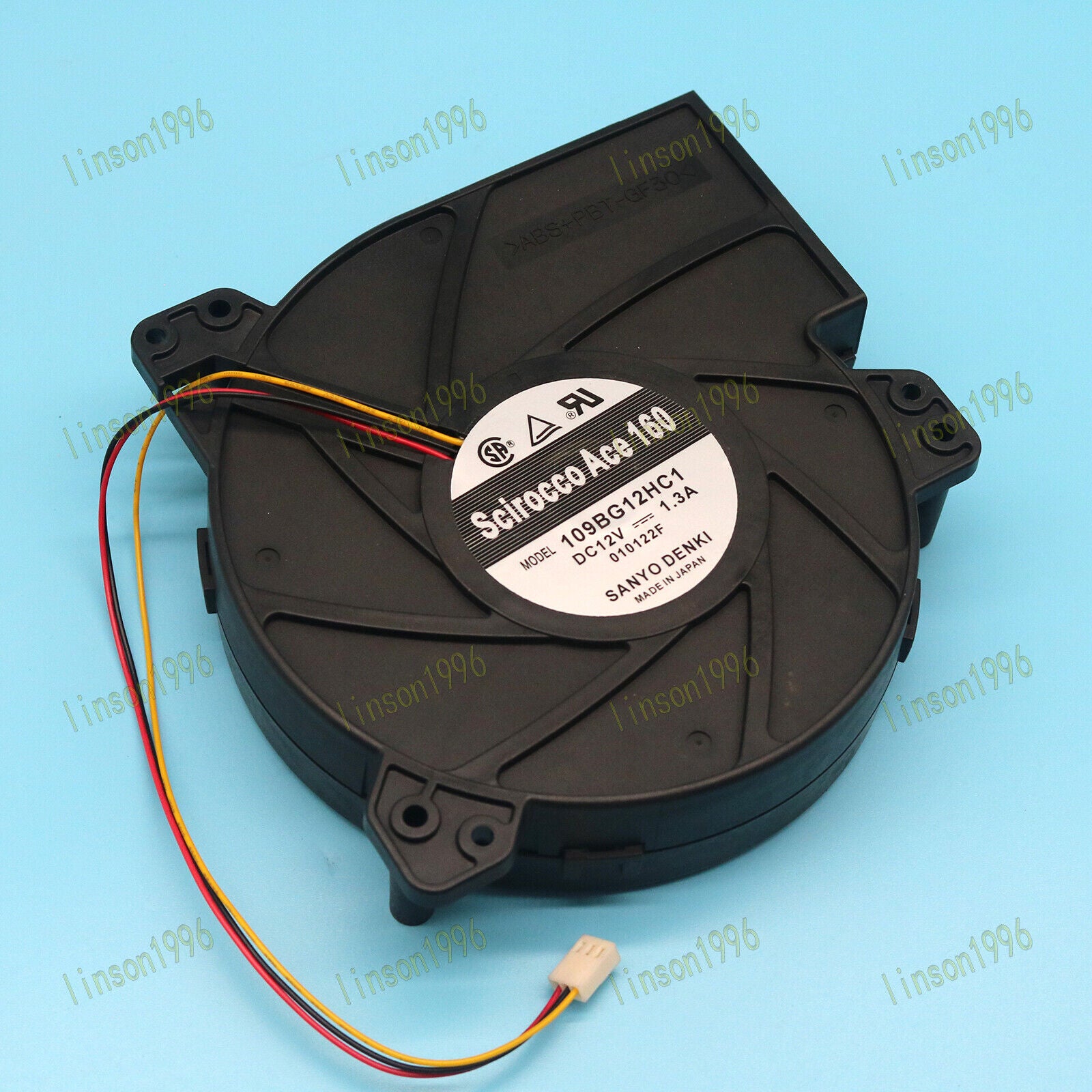 new 1PC  For Sanyo Fan 109BG12HC1 DC12V 1.3A  spot stock Sanyo