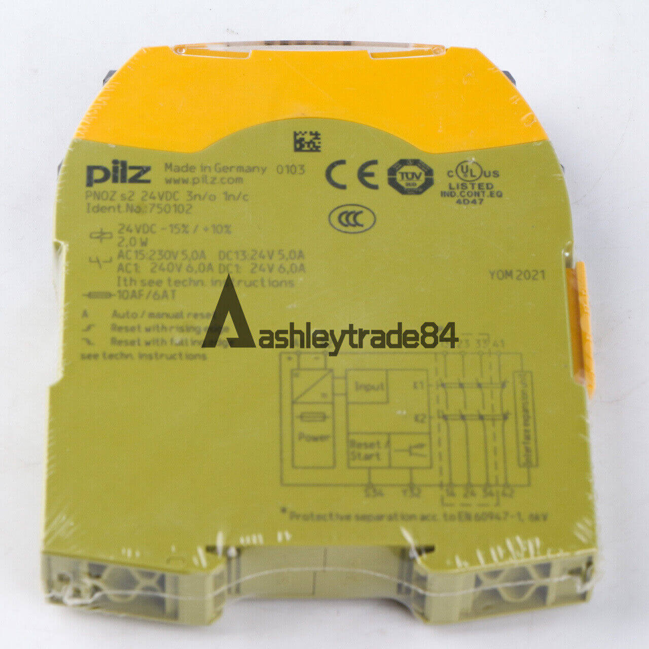 new 1PC  PILZ 750102 PNOZ s2 Safety Relay