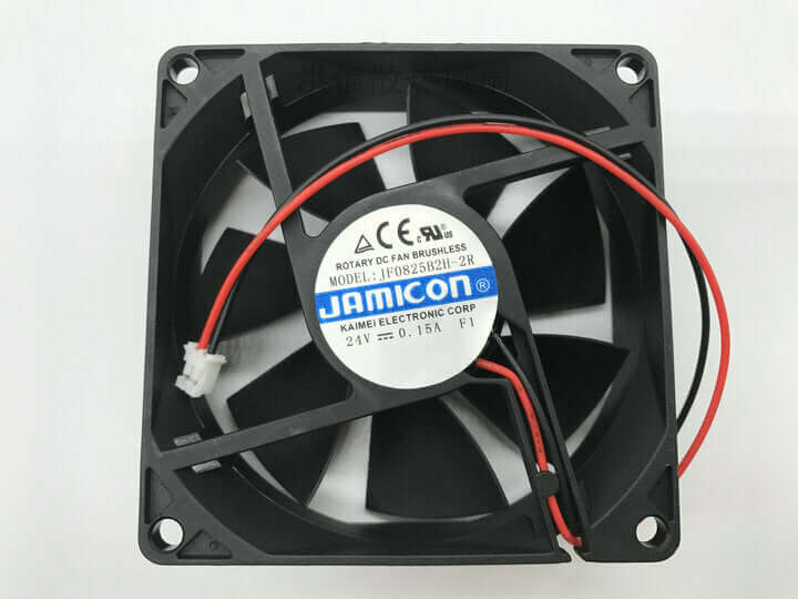 new 1pcs JAMICON JF0825B2H-2R 24V 0.15A 8CM 8025 2-wire inverter cooling