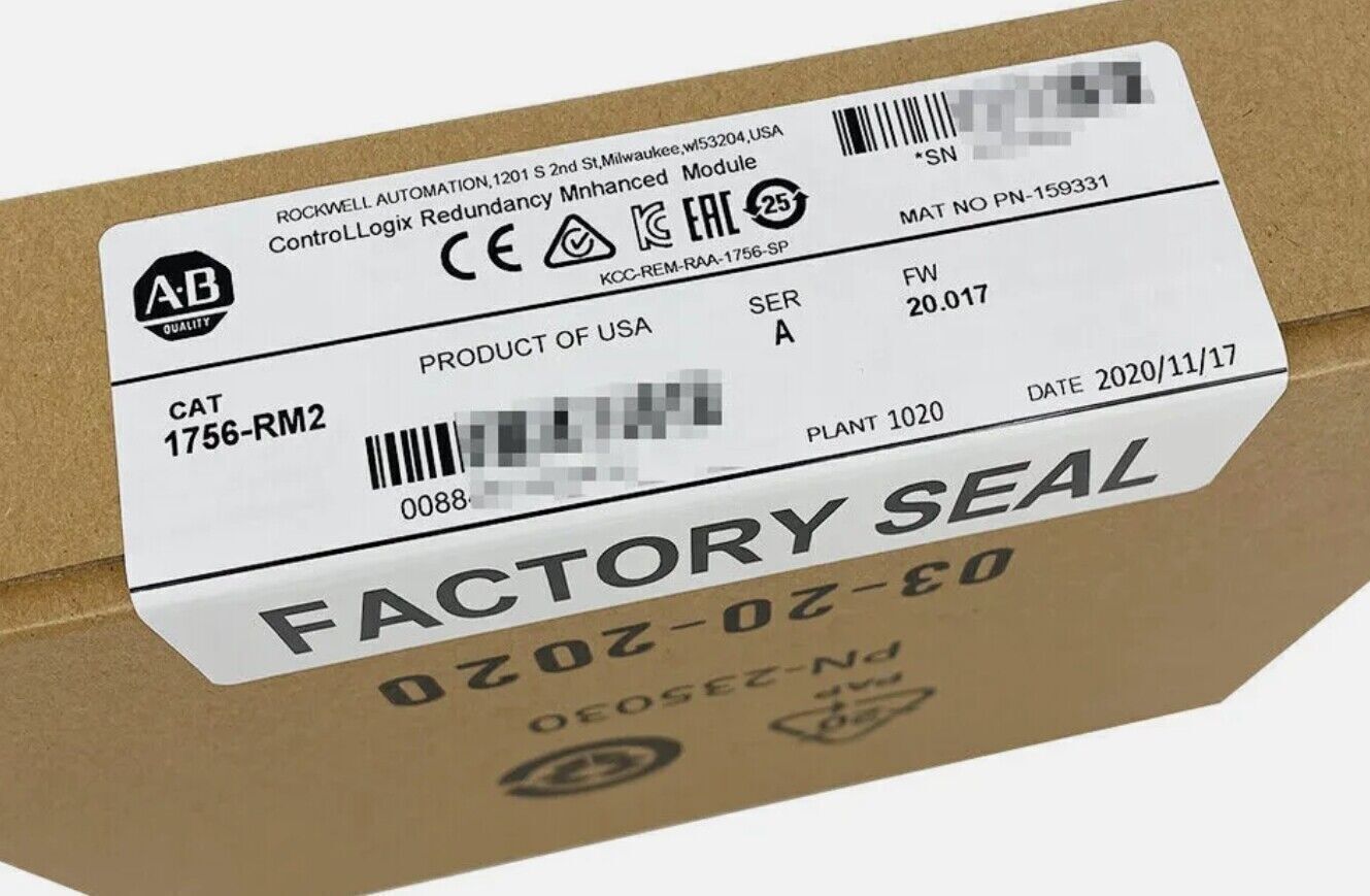 Allen Bradley Redundancy Enhanced Module 1756-RM2 - ALLEN BRADLEY