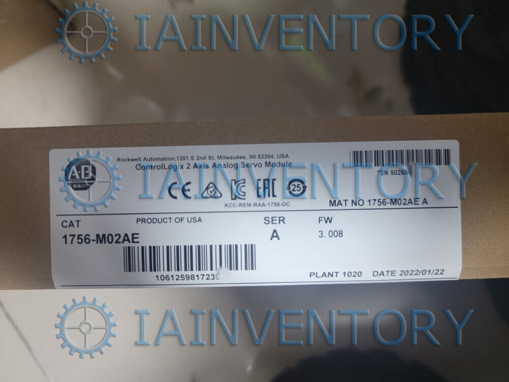 1756-M02AE Allen-Bradley Next Day Air - ALLEN-BRADLEY