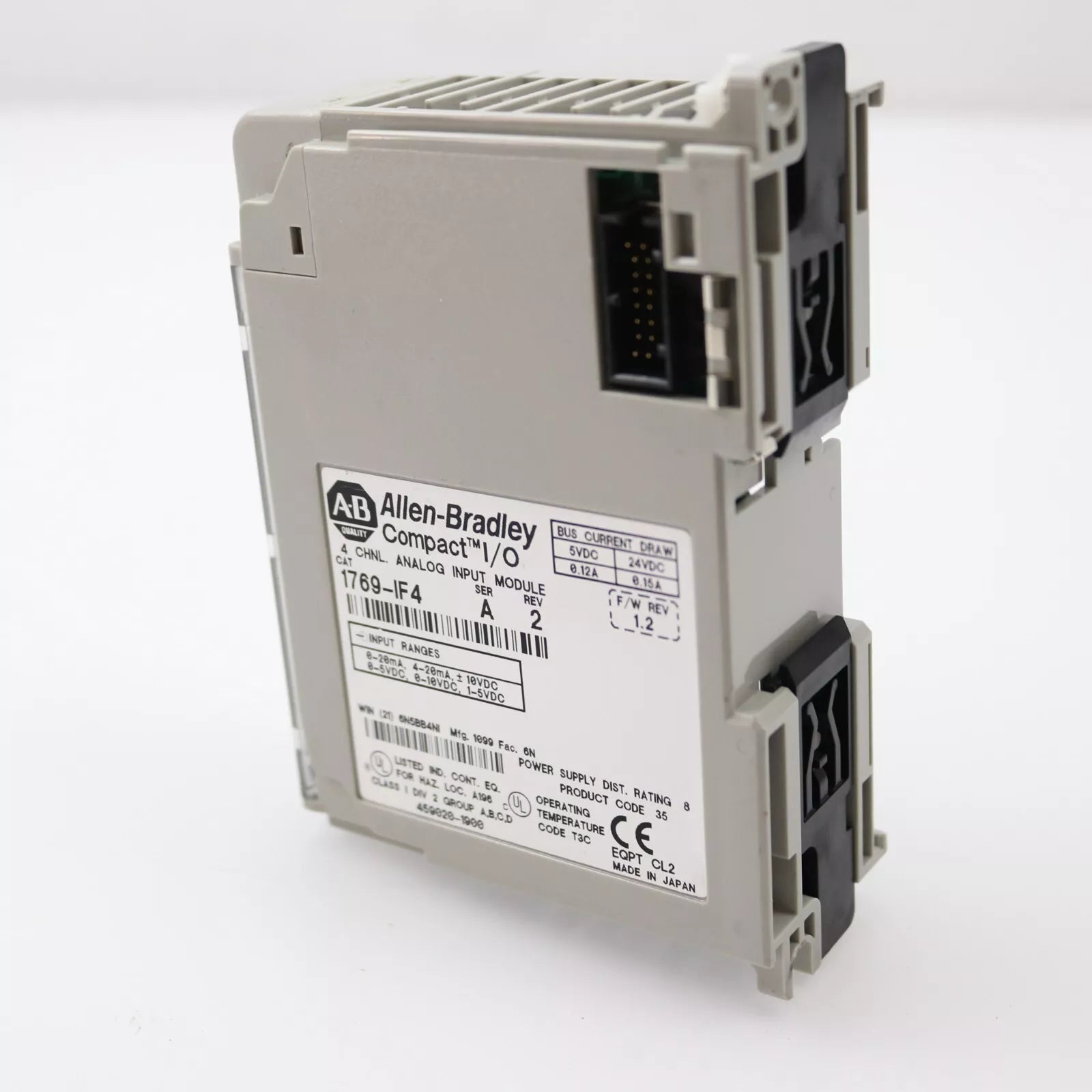 Allen Bradley 1769-IF4 CompactLogix 4-Ch Input Module - ALLEN BRADLEY