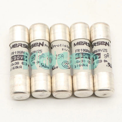 (Ferraz Shawmut=Mersen) FR10GR69V25 Protistor Ferrule Fuse 25 Amp 10*38 gRB 690V