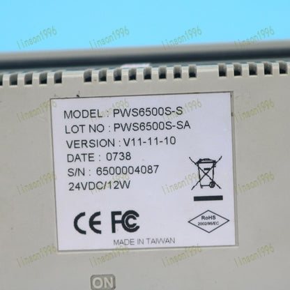 Used Hitech HMI PWS6500S Tested in Good - HITECH