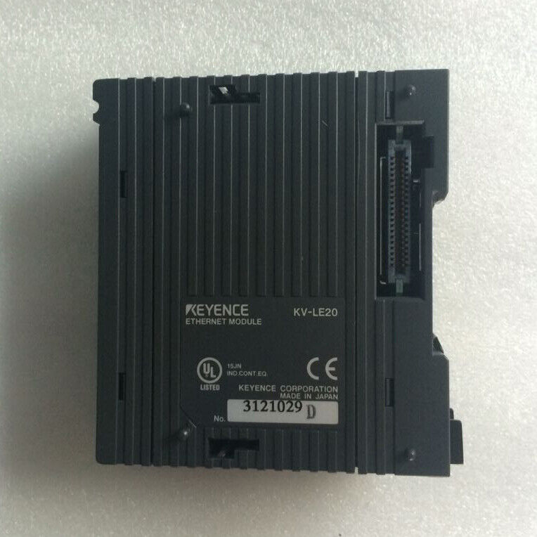 used Keyence KV-LE20 programmable controller module - KEYENCE