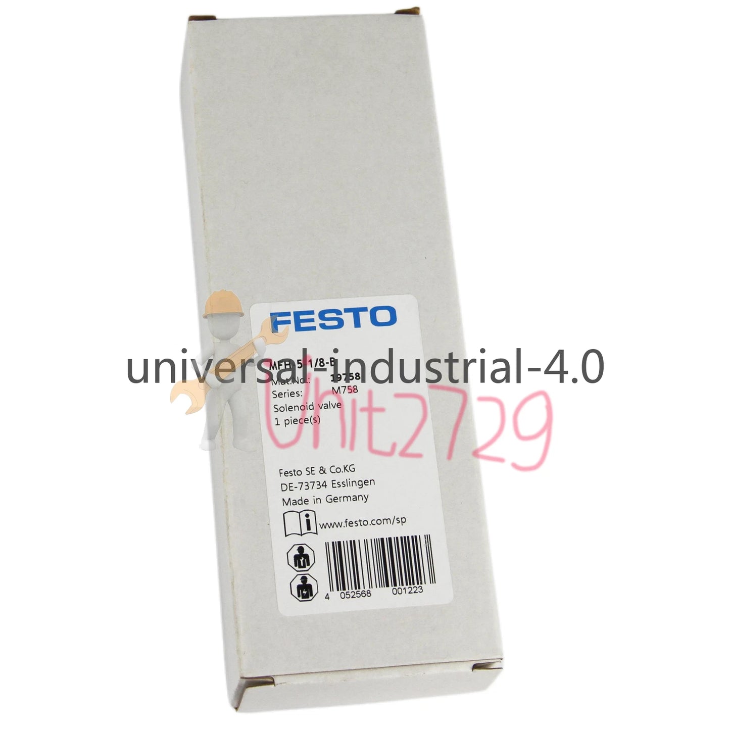 FESTO MFH-5-1/8-B 19758 Solenoid Valve Free Shipping - US Stock #un