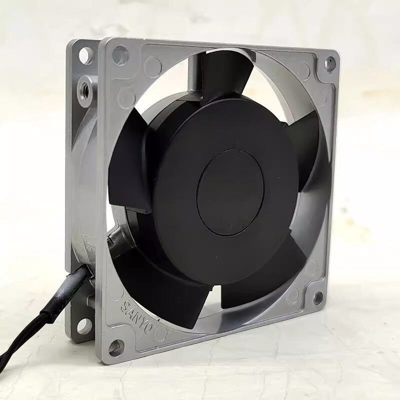 Sanyo 109-210 100V 0.07A/0.06A 6/5W 8025 8CM Metal Frame Cooling Fan