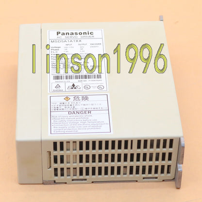 used Servo Drive for Panasonic MSD5A1A1XX - High-Efficiency Motor Drive - PANASONIC