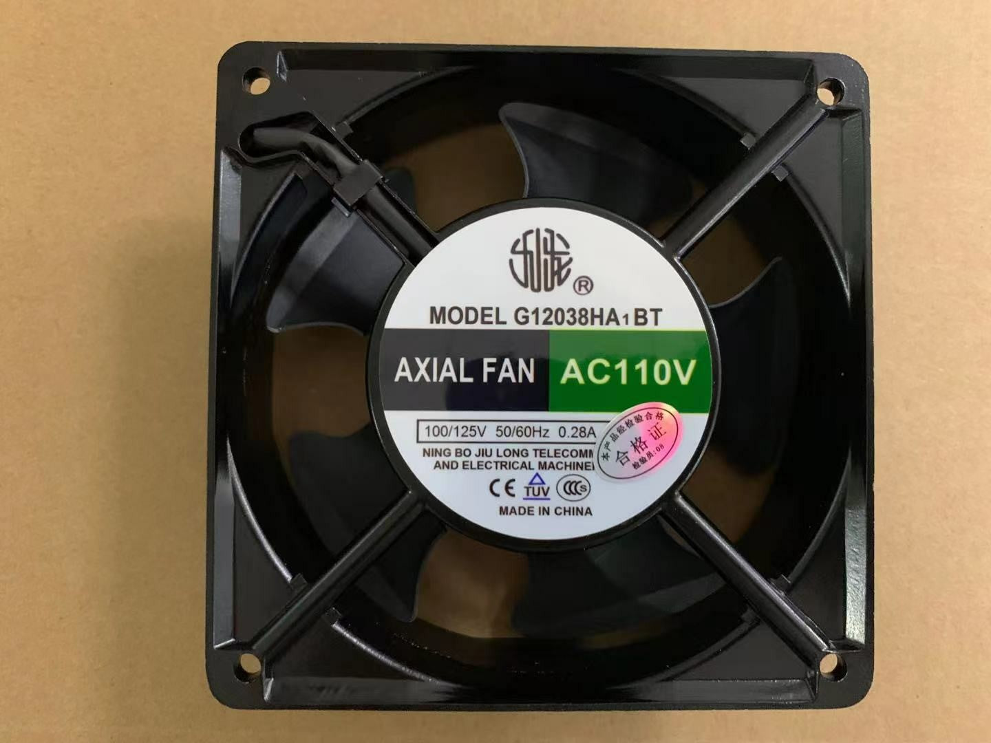 AXIAL FAN 12038 12CM G12038HA1BT 110V cabinet AC cooling fan