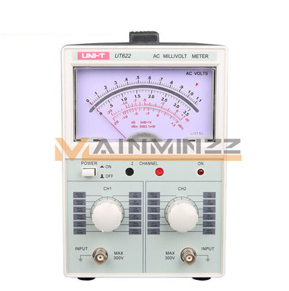 ONE  UNI-T UT622 pointer Ac millivoltmeter 220V