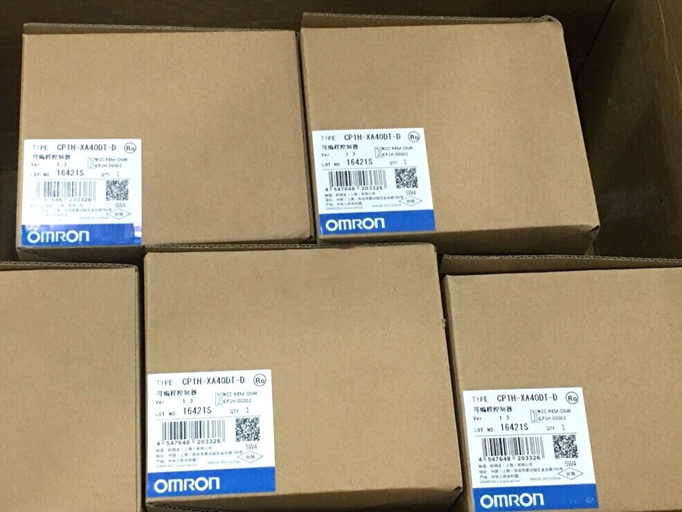 new 1PCS In Box Omron CP1H-XA40DT-D PLC Module - OMRON