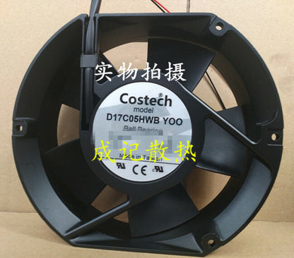 1pcs  COSTECH D17C05HWB Y00 24V 17251 inverter cooling fan