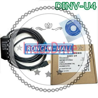 1PCS USB DINV-U4 Cable FOR Mitsubishi inverter E500 E700 A700 F700 A800 F800