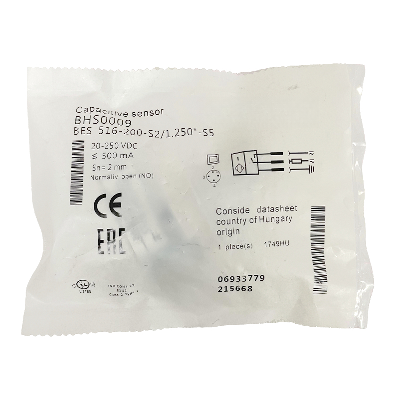 BALLUFF BHS0009 S5 Proximity Switch Sensor - BALLUFF