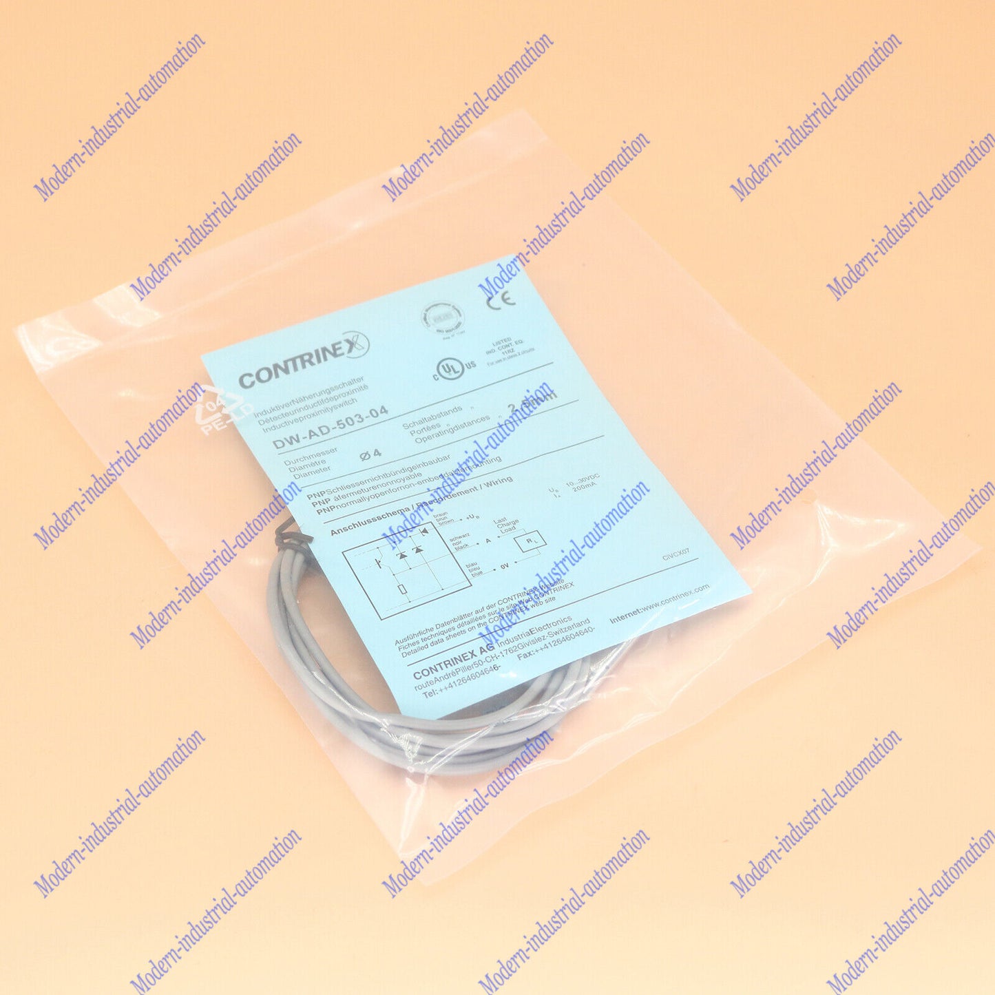 1PC  For Contrinex DW-AD-503-04 Proximity Switch Free Shipping#QW