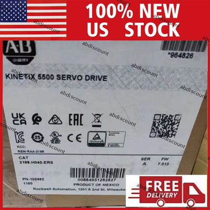 Allen-Bradley Sealed 2198-H040/Kinetix 5500 Servo Drive AC - ALLEN-BRADLEY