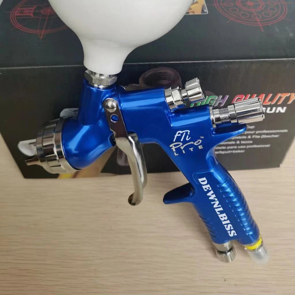 Blue Spray Gun Varnishes TE20 1.3mm nozzle LVMP Car Paint Tool for Devilbiss