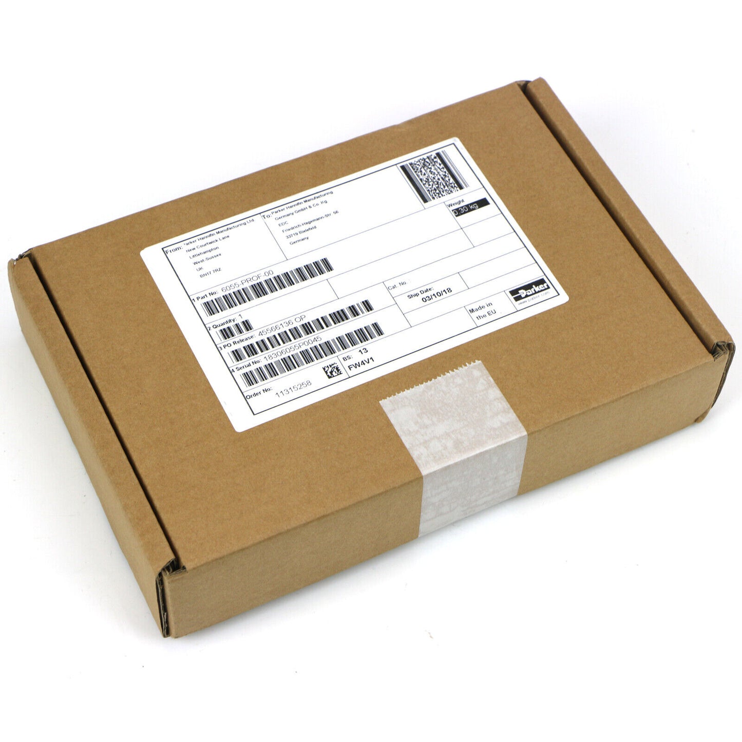 Parker 6055 PROF AH500602U001 Communication Board with Parker Model 6055 PROF AH500602U001 - PARKER