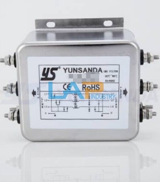 YUNSANDA Power Filter CW12C-20A-R for Three-Phase 380V Systems - YUNSANDA