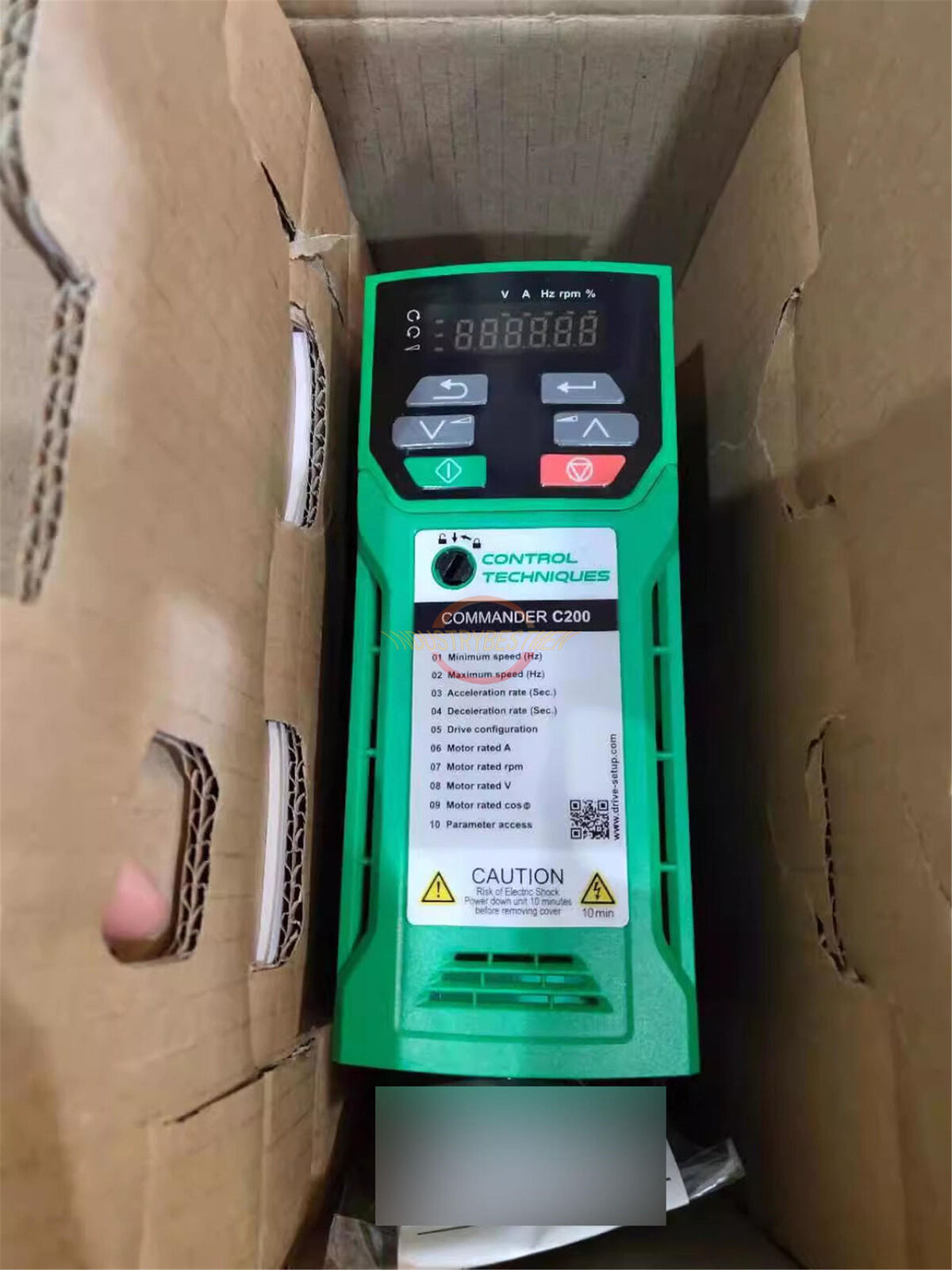 Nidec Frequency Changer C200-02200075A 1.5KW 200-240V - NIDEC