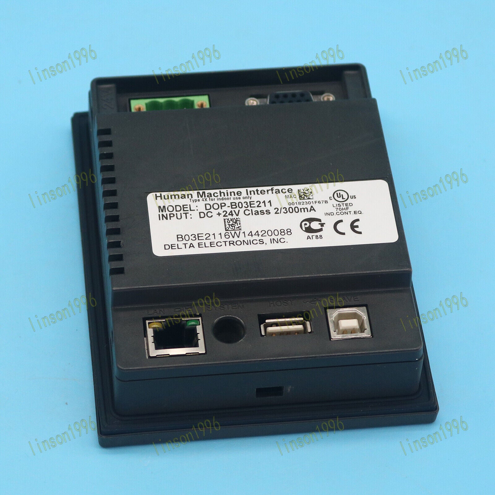 1PC DOP-B03E211 Delta HMI Touch Screen 4.3 inch - industrial grade with high resolution and long battery life - DELTA