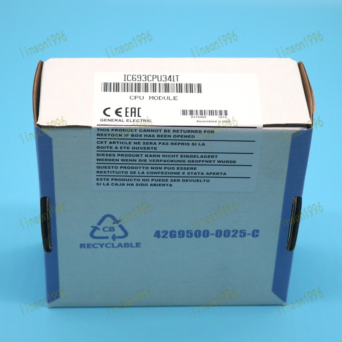 GE Fanuc IC693CPU341T Module Stock - GE FANUC